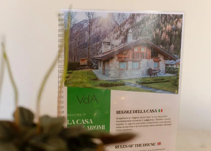 La Casa Degli Aromi - Vista Montagna E Relax Ferienhaus Aosta